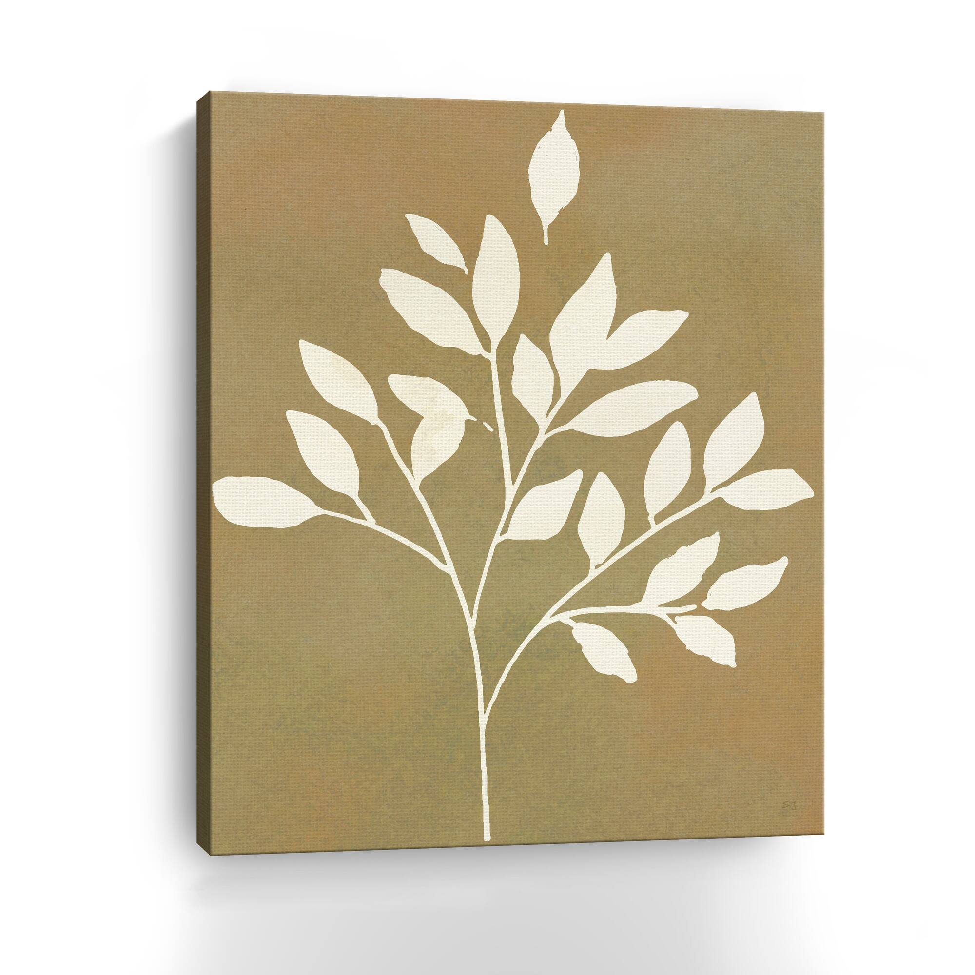 Honey Botanical I Canvas Giclee